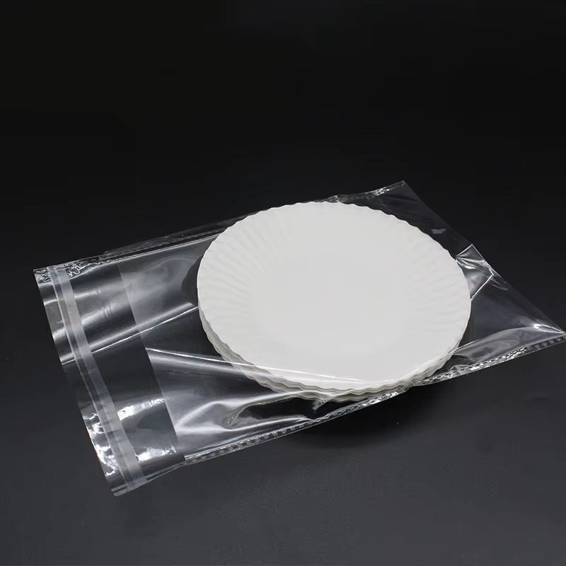 Wholesale Thick Transparent Self-Adhesive Cello Poly Bags Clear Plastic Cellophane Packing Bakery Cookie Cards Gift OPP Bag